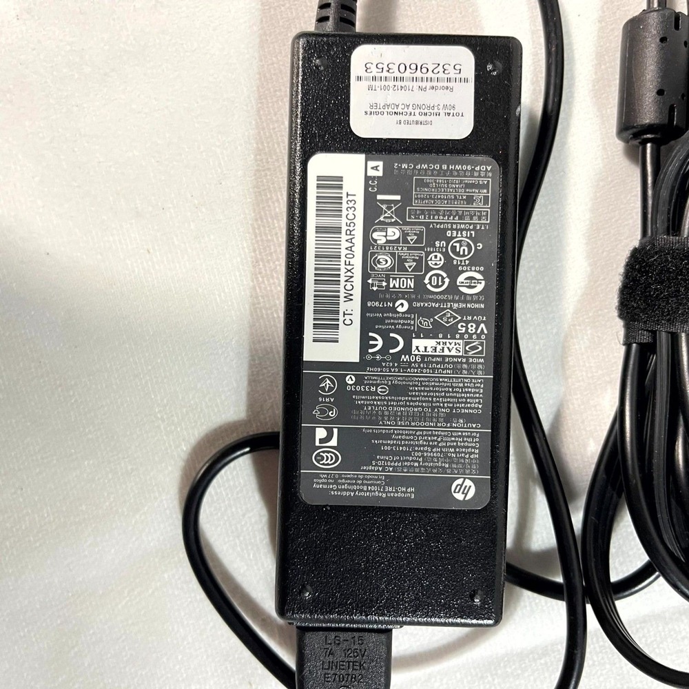 HP ADP90WH B 90W AC Power Adapter‎ Laptop Charger 532960353